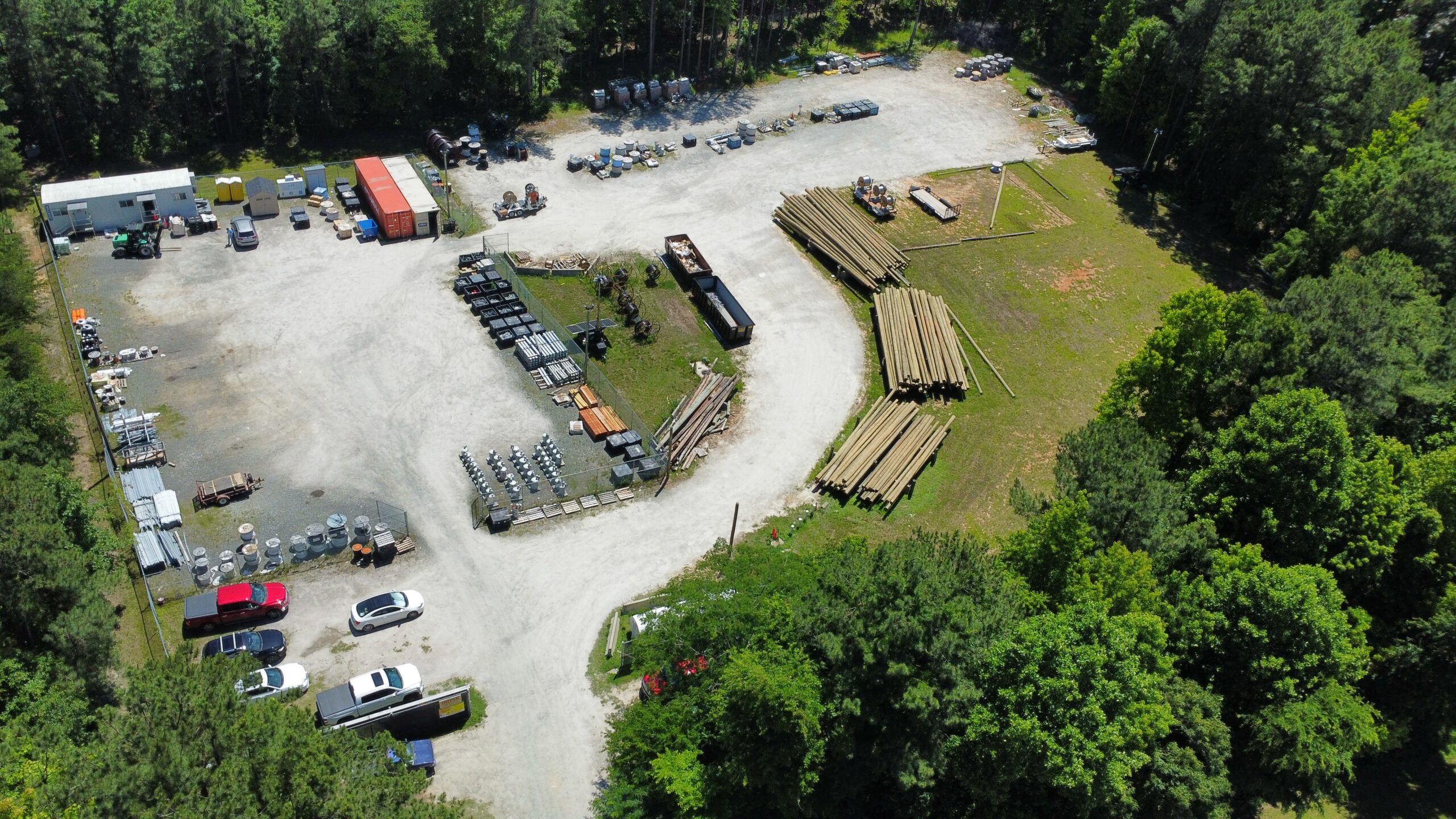 Industrial Outdoor Storage Yard